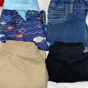 EUC- 4 pair of size 2T boys shorts